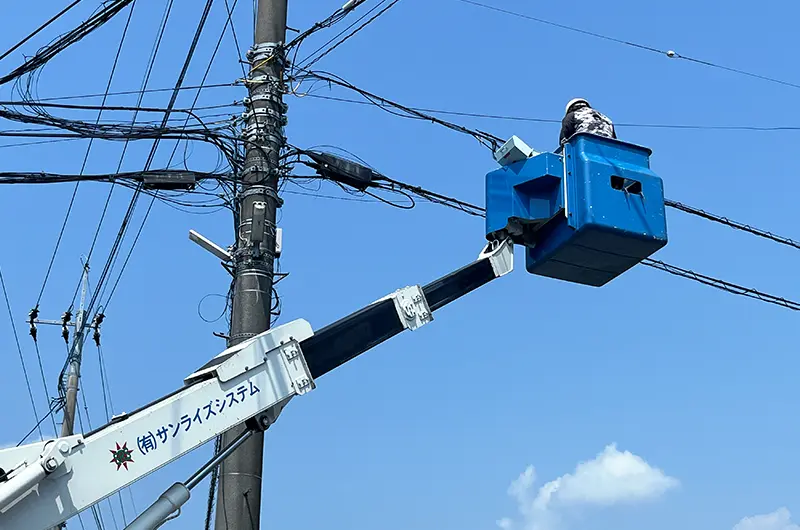 光通信設備工事02