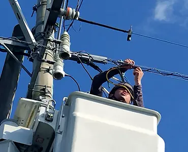 光通信設備工事