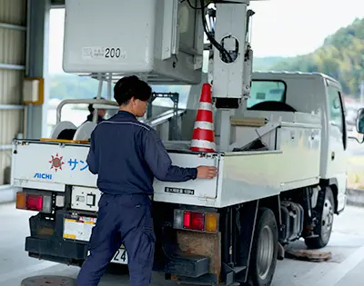 光通信設備工事イメージ